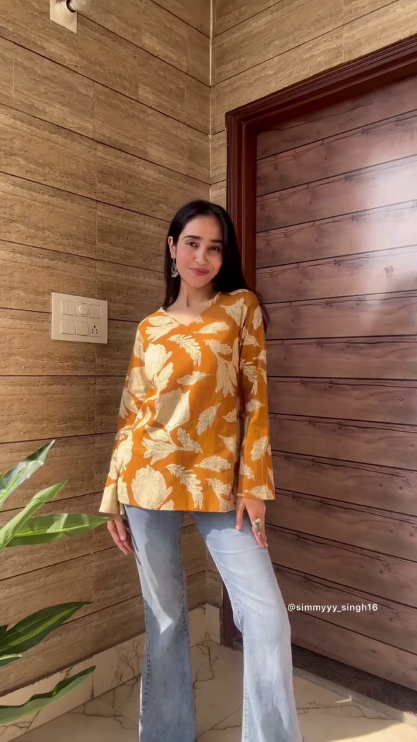 Yellow night suit