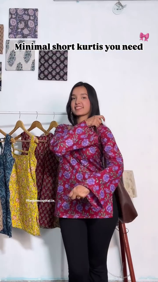 Beautiful trendy v nack top - Image 3
