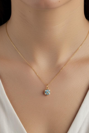 Exquisite Black-and-White Diamond Necklace