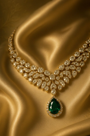 Timeless Black-and-White Hand Embrace with Jewelry