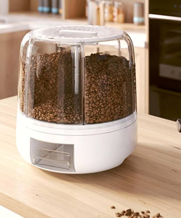 3-Compartment Grain Storage Dispenser - Image 3