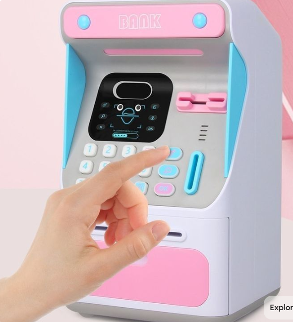 Kids Mini ATM Money Saving Bank Toy π³π°